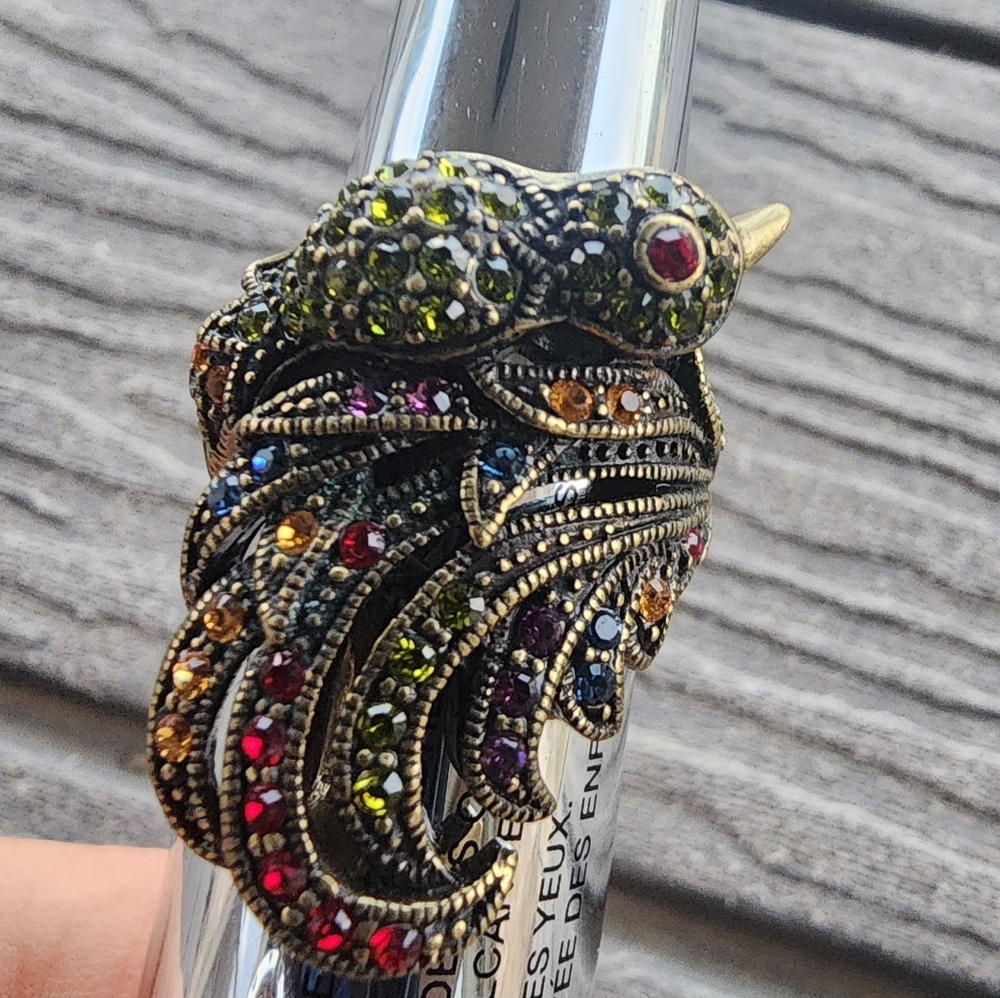 Beautiful bird ring - Picture 3 of 9